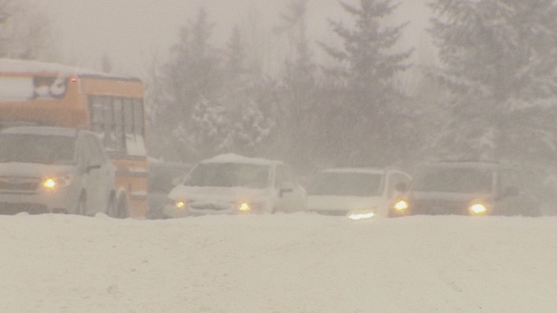 snow storm